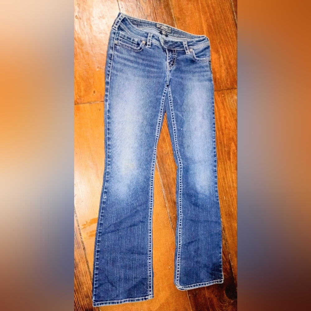 silver tuesday slim boot women's jeans size 29x33